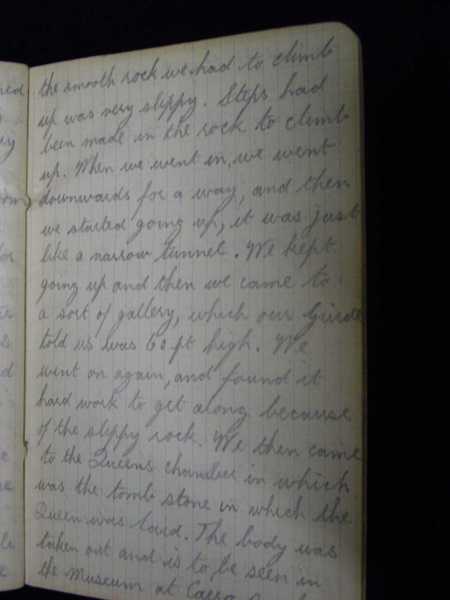 Notebook of Private Arthur Snape of the 1/8th Lancs Fusiliers, including notes on training, poems, and diary (77)