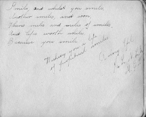 The Autograph Book of Beryl Ellis (37)