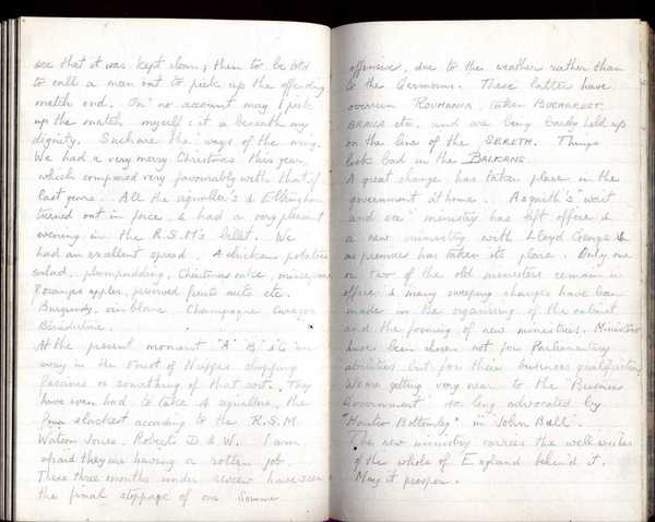 Diary, R. W. Taylor, Army Cyclists Corps (12)