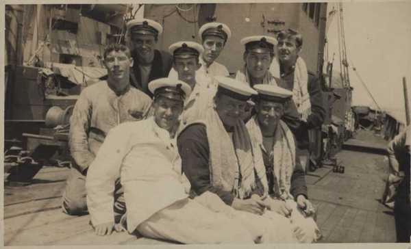Photograph of William George Dugdall and others (1)