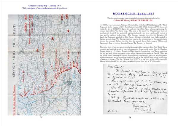 Story of a Trench Raid', carried out by the 16th Welch - Boesinghe (2)