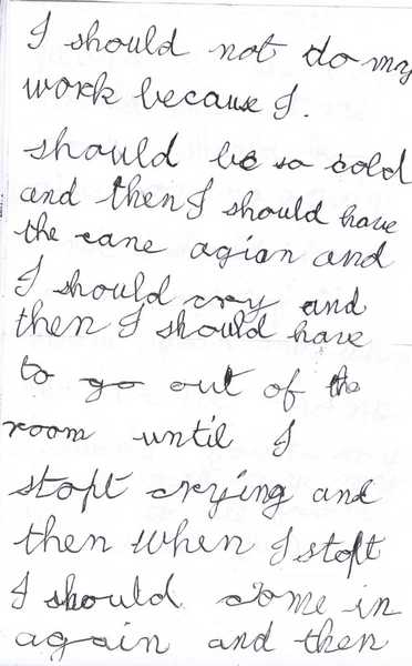 Child's letter to Frank Downswell (11)