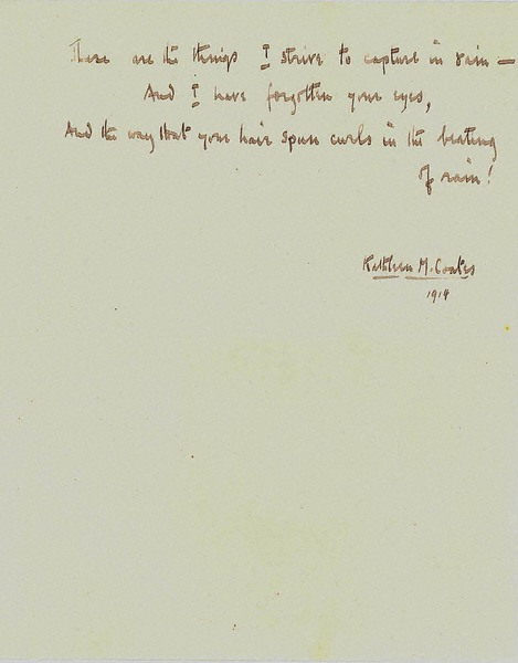 Letter: To Vera Brittain (2)