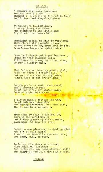Poem written by E T Jones (1)