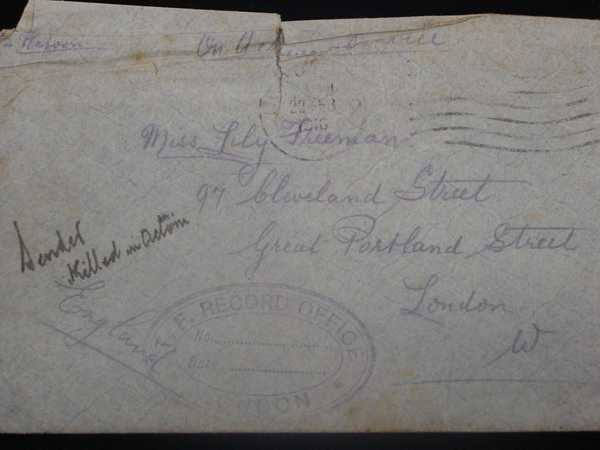 Letter from Pte Edward Thorndycraft to Miss Lily Freeman (2)