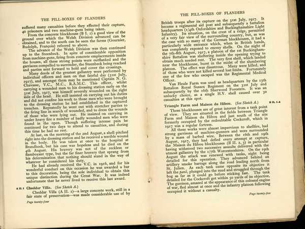 Book entitled  'The Pill-boxes of Flanders', Col. E. G. L. Thurlow. From the effects of Charles W. Carr (7)