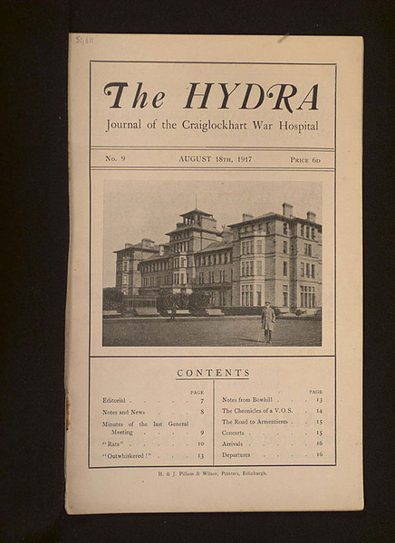 The Hydra: 18th August 1917