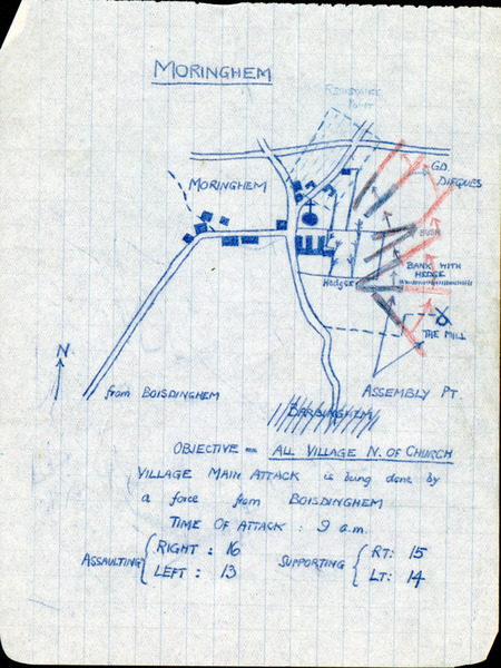 Morninghem: Field Maps, 1917