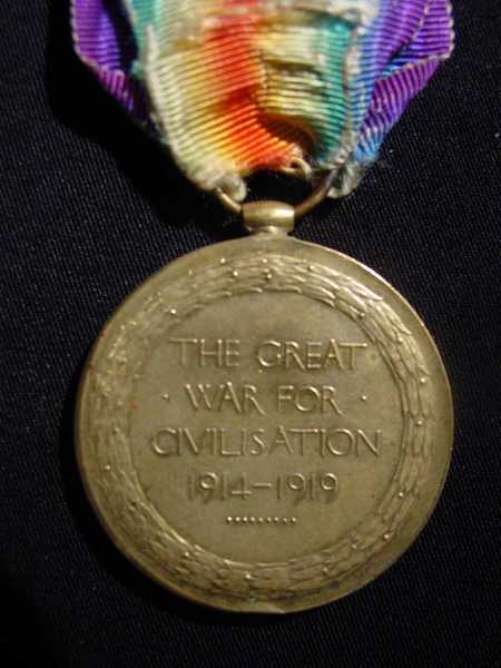 Victory Medal of Rowland Williams (2)
