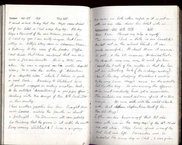 Diary, R. W. Taylor, Army Cyclists Corps (19)