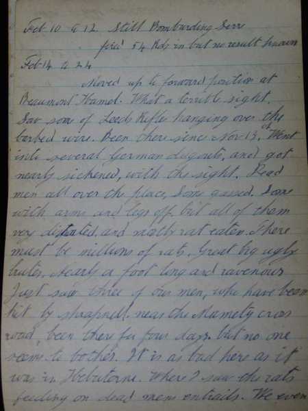 Diary of Benjamin Lloyd, Royal Artillery (18)