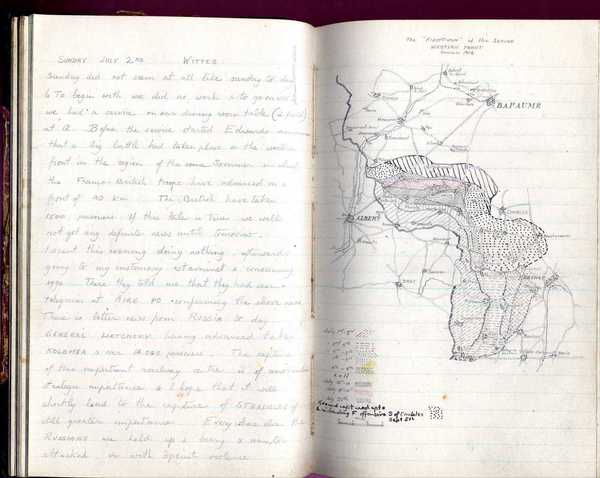 Diary, R. W. Taylor, Army Cyclists Corps (40)