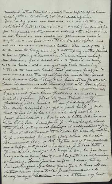 Letter from Private Charles Green (3)