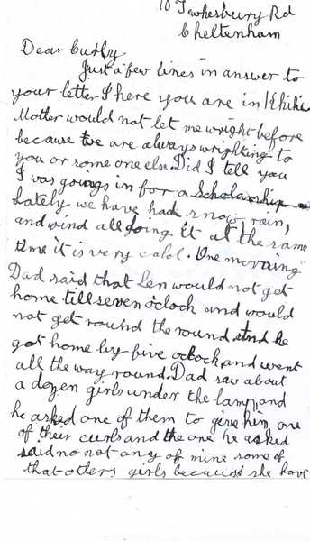 Child's letter to Frank Downswell (7)