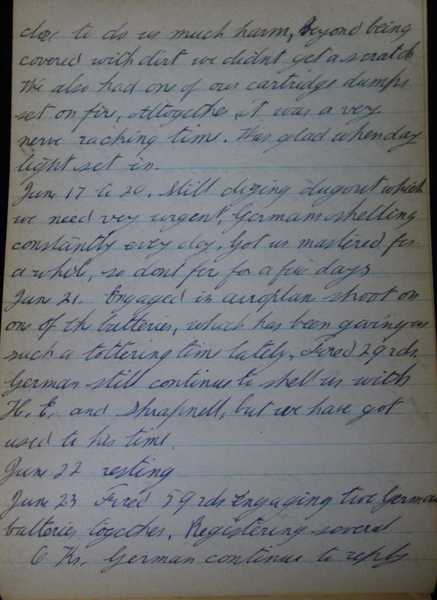 Diary of Benjamin Lloyd, Royal Artillery (32)