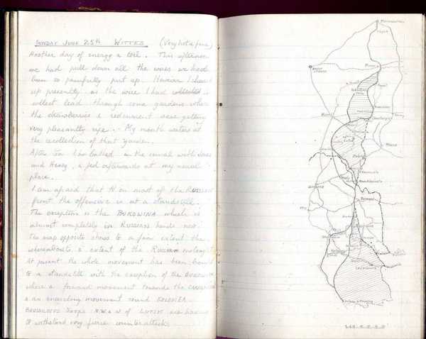 Diary, R. W. Taylor, Army Cyclists Corps (44)