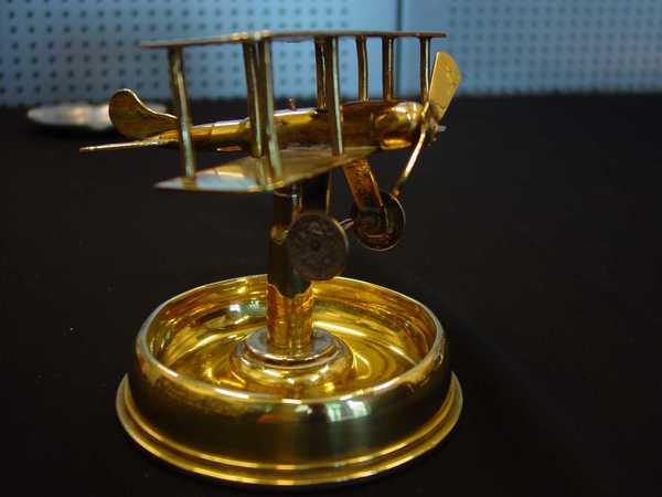 Trench art plane made by James Fenn (3)