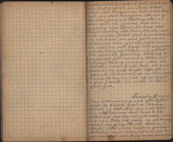 Diary as a P.O.W. of C.S.M Peter McNally of the 4th Batt. East Yorks (25)