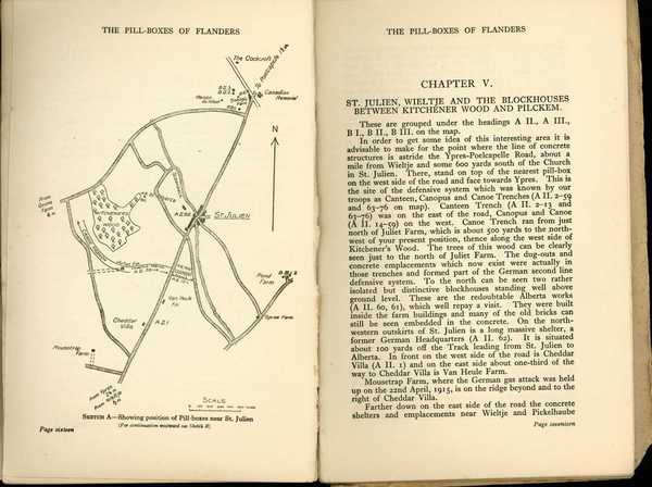 Book entitled  'The Pill-boxes of Flanders', Col. E. G. L. Thurlow. From the effects of Charles W. Carr (24)