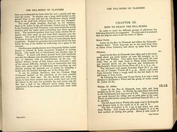 Book entitled  'The Pill-boxes of Flanders', Col. E. G. L. Thurlow. From the effects of Charles W. Carr (4)