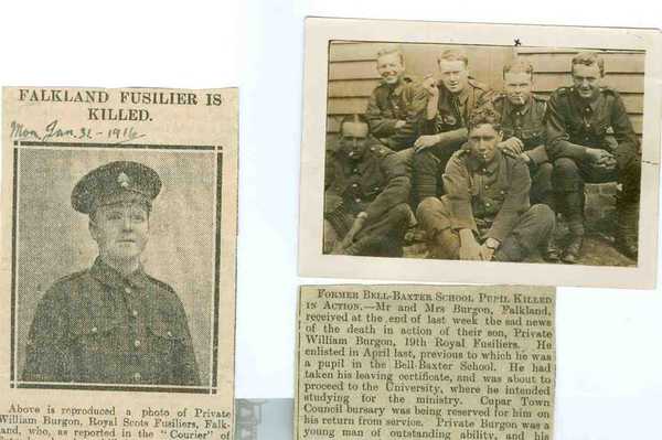 Letter, Photograph and newspaper clipping relating to William Burgon (10)