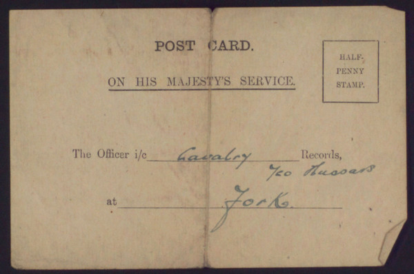 Army Postcard W.3456 (1)