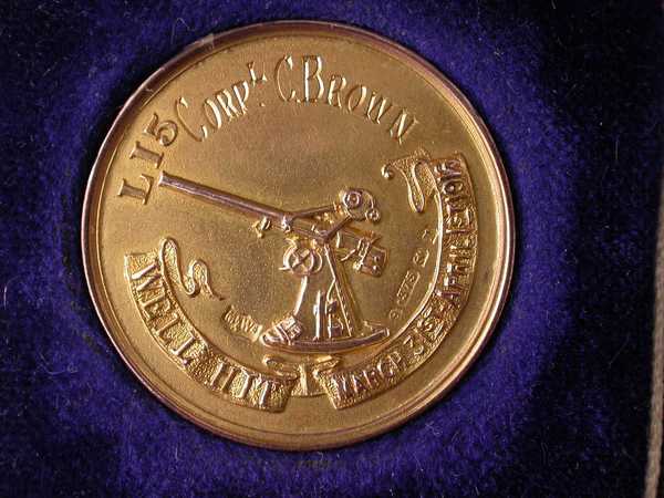 Sir Charles Wakefield Medal - Zeppelin L15 (1)