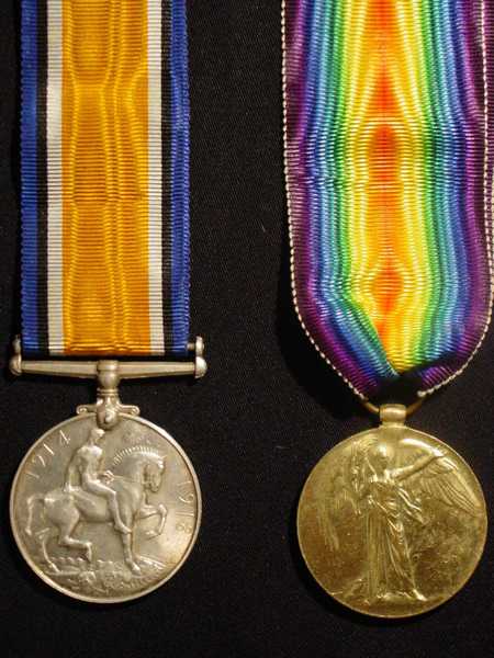 Medals of Pte. Pritchard (1)