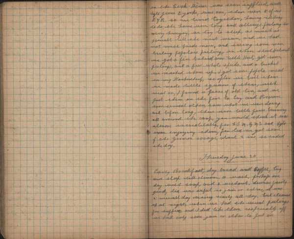 Diary as a P.O.W. of C.S.M Peter McNally of the 4th Batt. East Yorks (19)