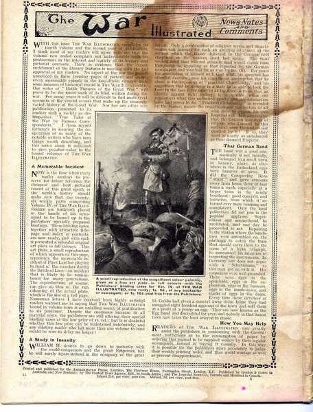 Magazine: 'The War Illustrated', Vol. 4, No. 104 (28)