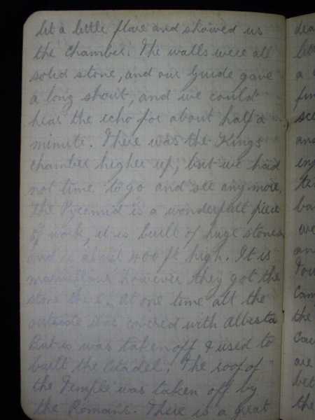 Notebook of Private Arthur Snape of the 1/8th Lancs Fusiliers, including notes on training, poems, and diary (78)