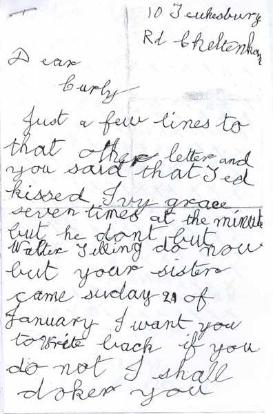 Child's letter to Frank Downswell (13)