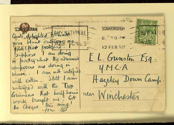 Postcard To Leslie Gunston (1)
