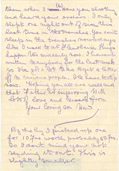 Letters of Hew Hutchison Grieg to his mother (12)