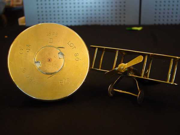 Trench art plane made by James Fenn (1)