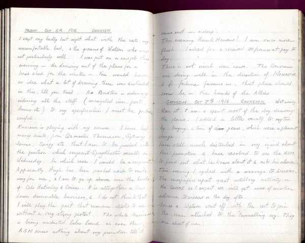 Diary, R. W. Taylor, Army Cyclists Corps (17)