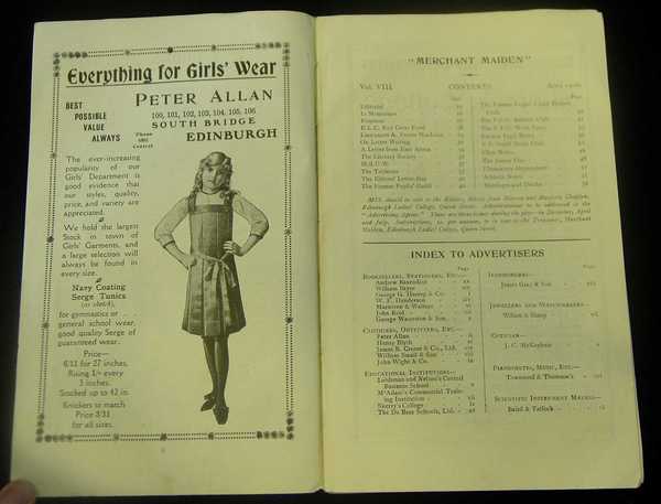 Letters of Lieutenant A. Fraser MacLean, 16th Royal Scots.  The 'Merchant Maiden' Magazine (1)