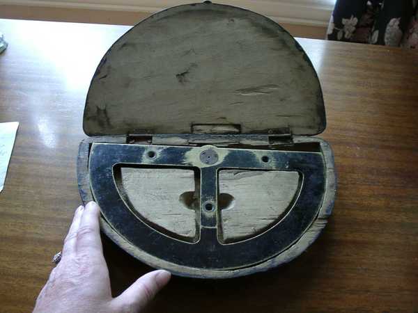 Turkish Artillery Instrument, in box made for Lt. Froud (2)