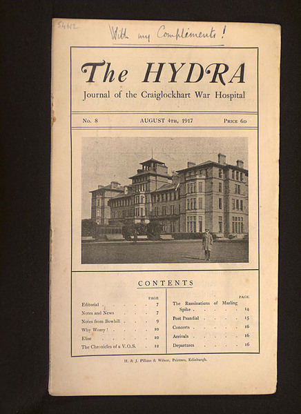 The Hydra: 4th August 1917