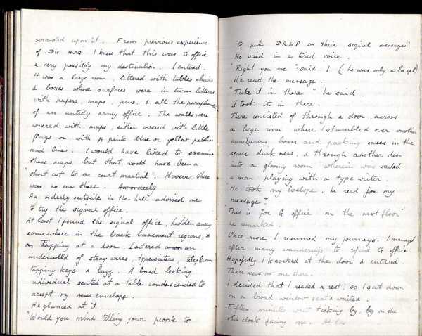 Diary, R. W. Taylor, Army Cyclists Corps (33)