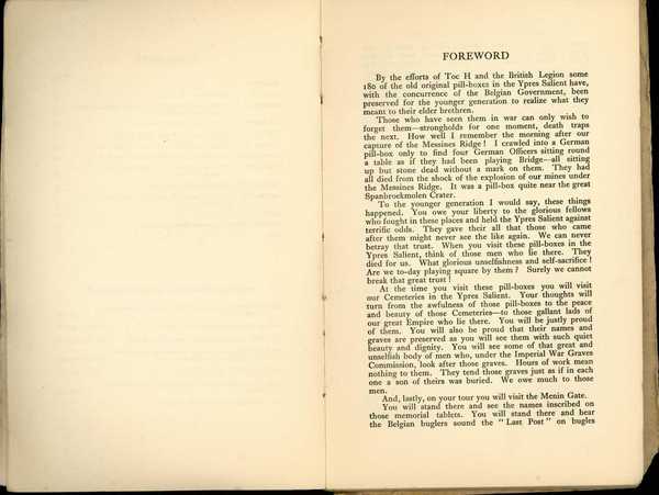 Book entitled  'The Pill-boxes of Flanders', Col. E. G. L. Thurlow. From the effects of Charles W. Carr (13)