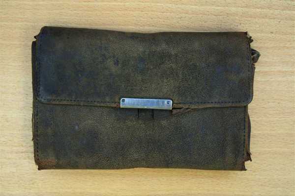 Wallet and pencil carried by John Barnard during his service in France (2)