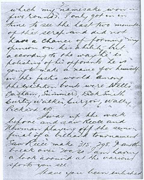 Letters of William Given Affleck (9)