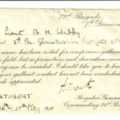 Lt B.H.Waddy - Documents (8)