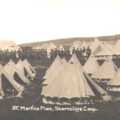 Postcard of Shorncliffe Camp sent by Charlie Matthews (1)