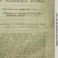 "A Soldier's Story" kept throughout war by Sapper E. Grantham (1)