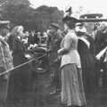 Postcards of the visit of King George V and Queen Mary to Hawarden Park, Flintshire (1)