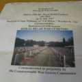 Commonwealth War Graves Commission certificate and letters regarding Pte. Williams (1)