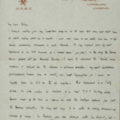 Letter: To Edward Marsh
