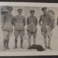 Five Officers of the No. 10 Mountain Battery, Nazareth (1)